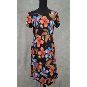 Hibiscus Collection Hawaii Tropical Dress Hawaiian Berry Floral
